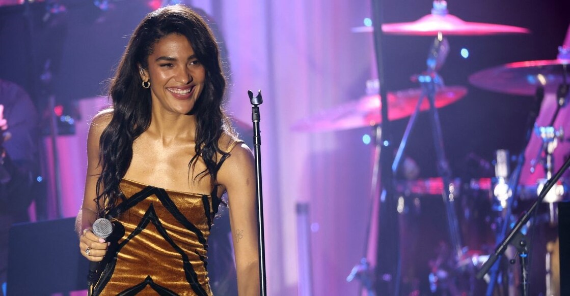 British singer-songwriter Olivia Dean. Photo: AFP/Patrick T Fallon