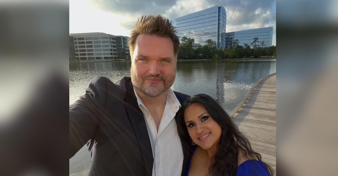 Grady Long and his wife. Photo: Instagram/@sujarocks