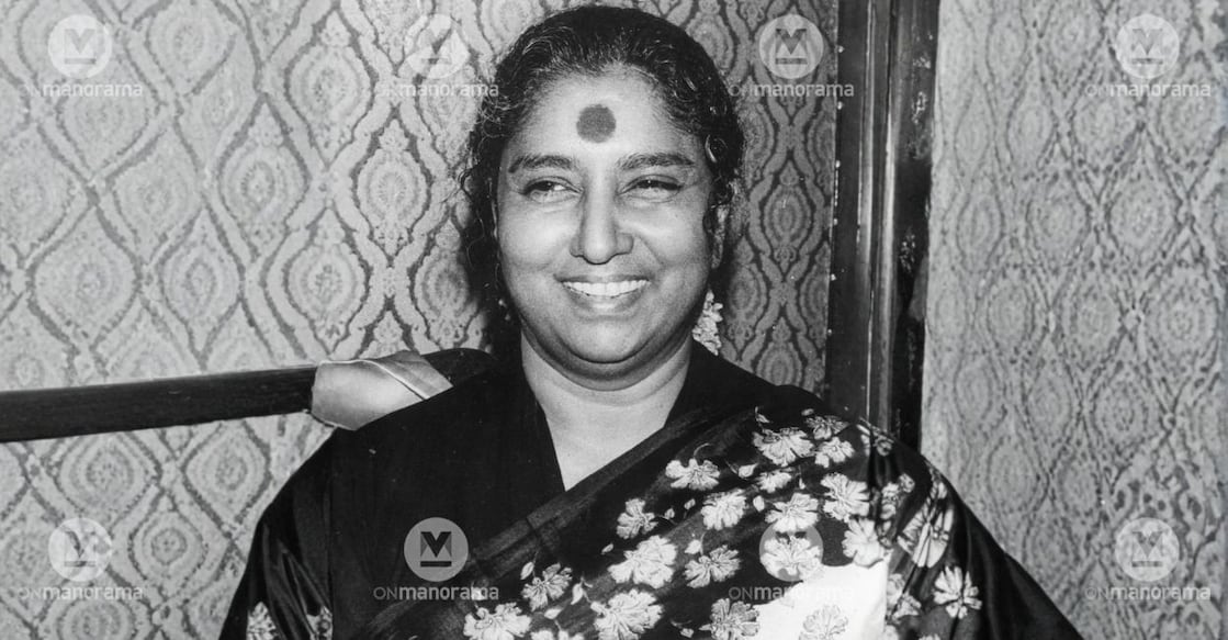 S Janaki. Photo: Manorama Archives