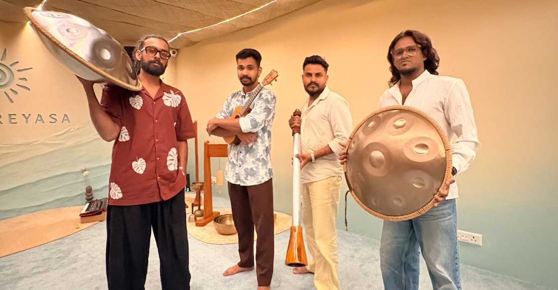 From left: Sidharth, Rahul, Jagath and Safran. Photo: Special Arrangement