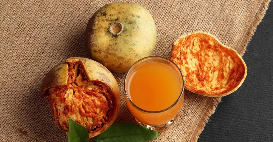 Bael juice. Photo: Shutterstock/CDS PHOTOGRAPHY