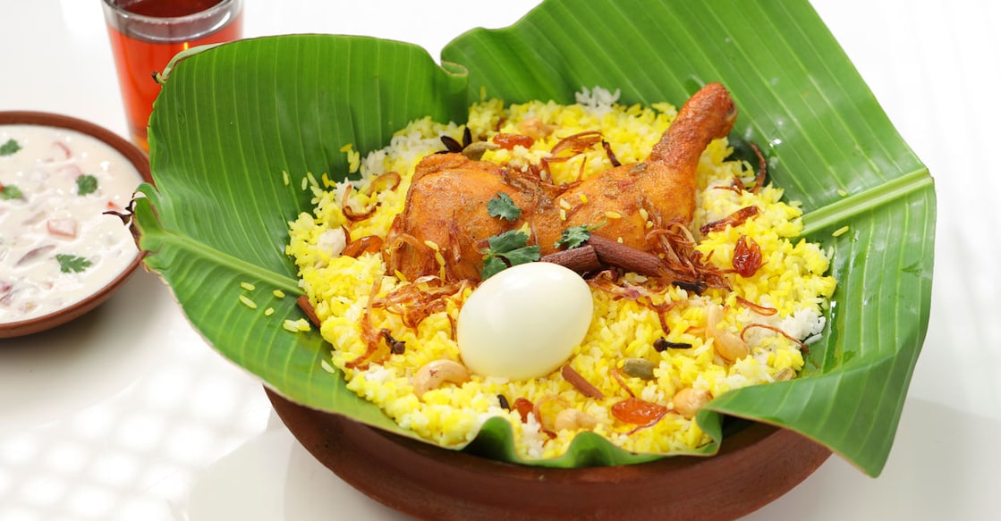 Kerala-style chicken biryani. Photo: Shutterstock/AALA IMAGES