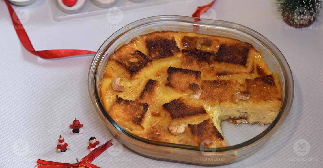 A classic Christmas bread pudding that feels like home. Photo: Justin Jose