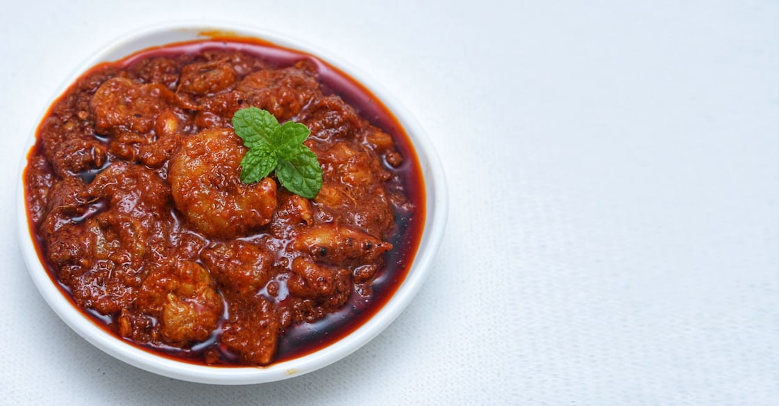Prawns pickle. Photo: Shutterstock/Santhosh Varghese
