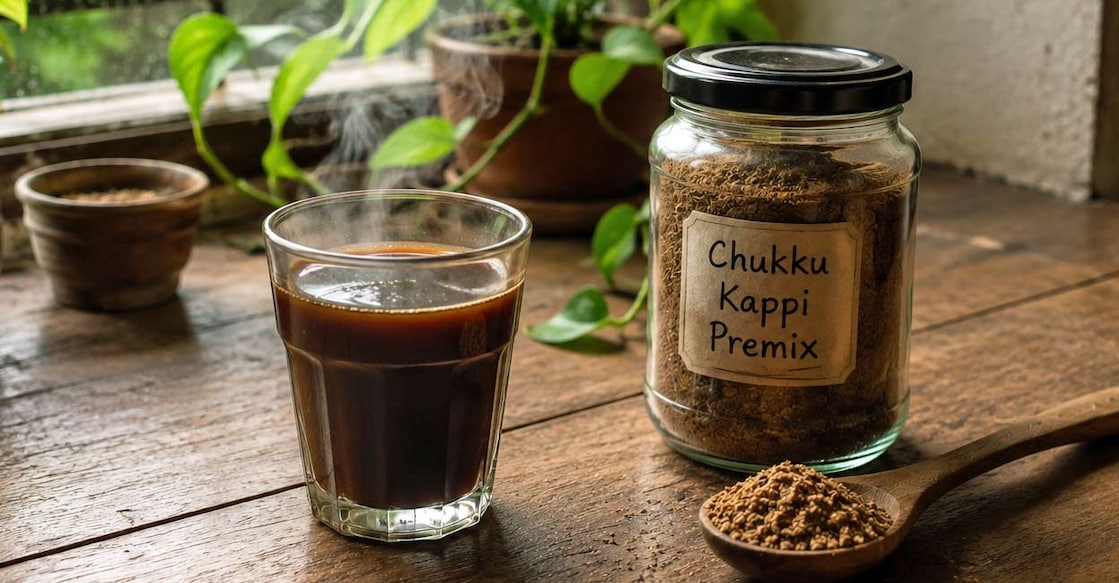 Chukku kappi premix. Image generated using AI