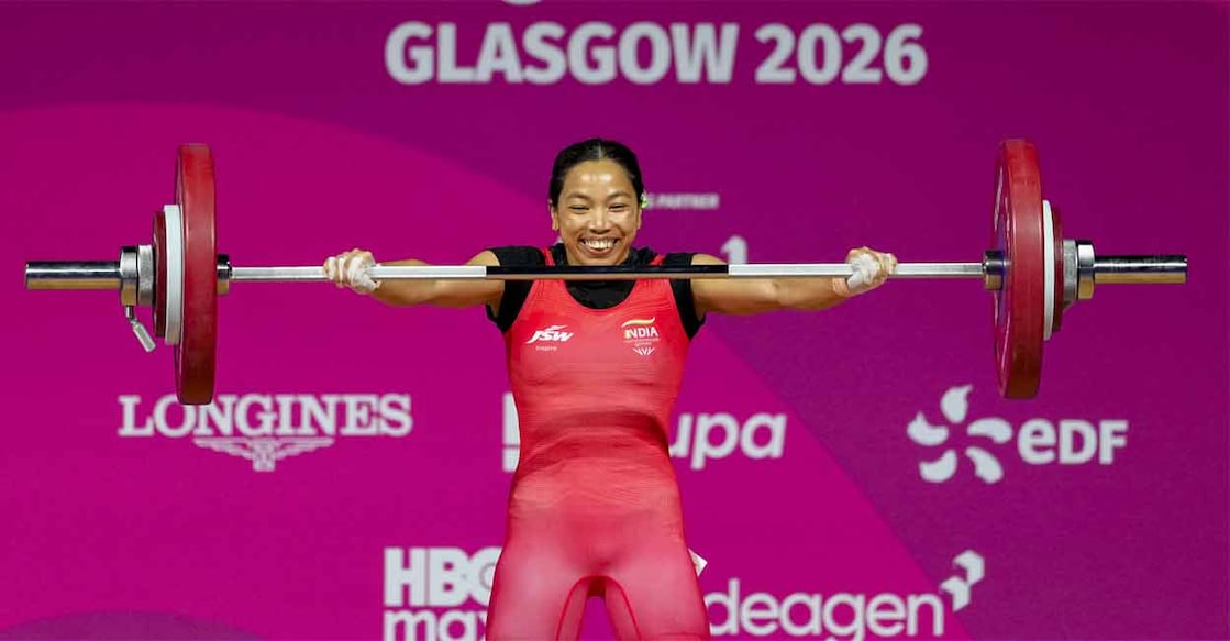 Mirabai Chanu won her third gold at the Commonwealth Games 2026. Photo: PTI