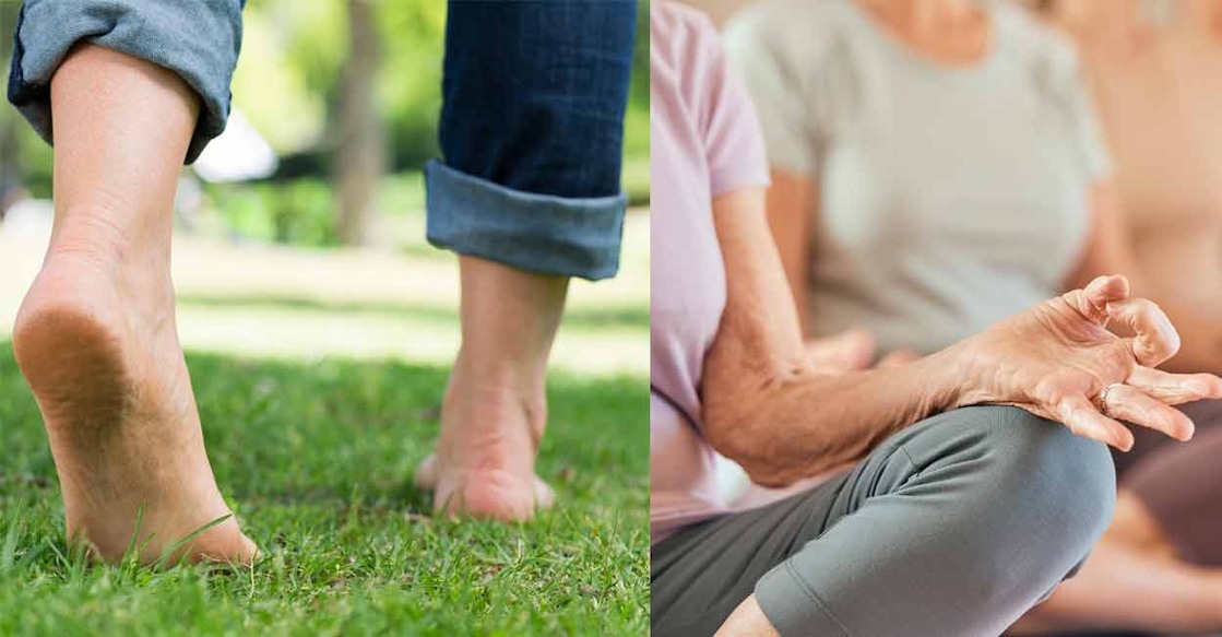 Doctors say both yoga and walking serve distinct physiological functions. Photo: Shutterstock/wavebreakmedia/PeopleImages