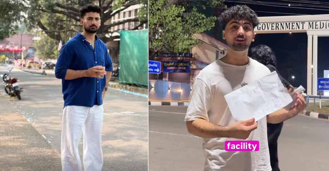 Afghanistan native Masoud Moslem sought treatment at the Government Medical College, Kottayam. Photo: Instagram/Screengrab/masoud.official.m