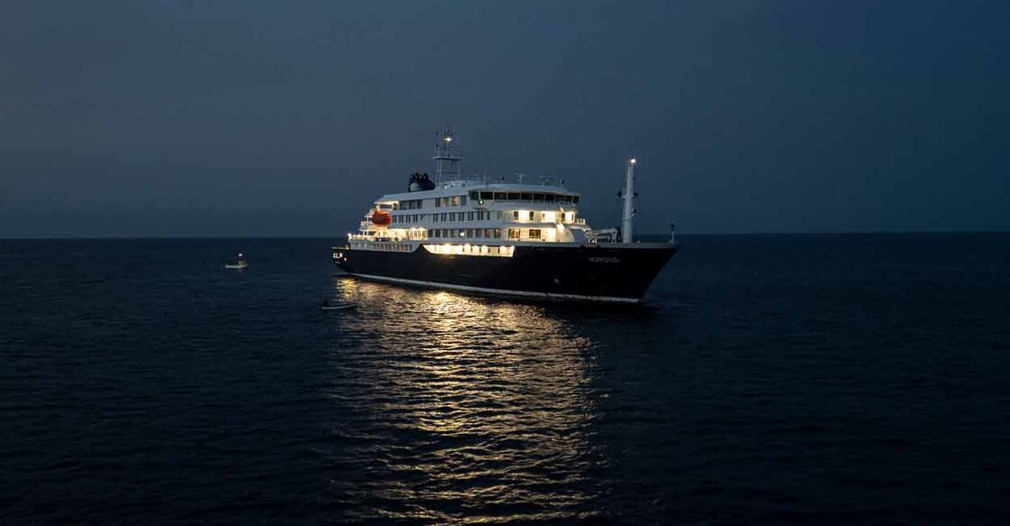 MV Hondius. Photo: AFP