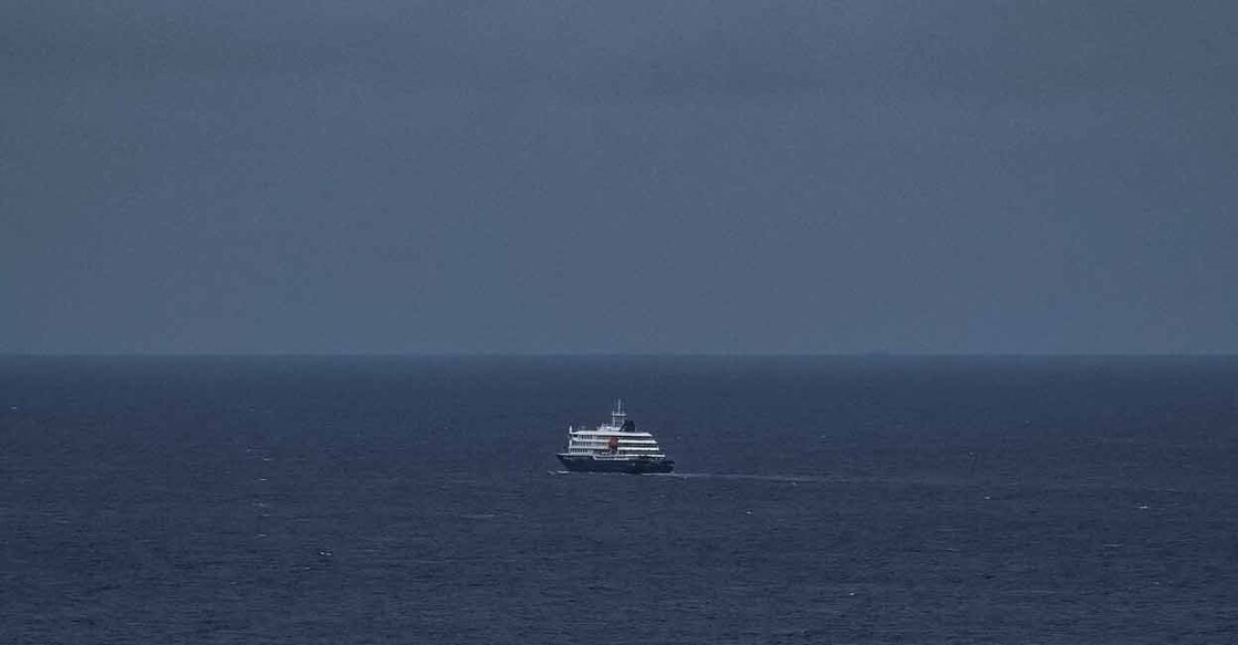 The Dutch vessel MV Hondius, on which the hantavirus outbreak occurred. Photo: AFP