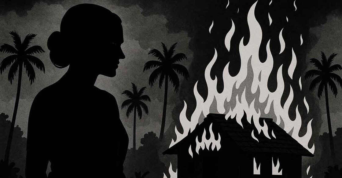 woman-fire