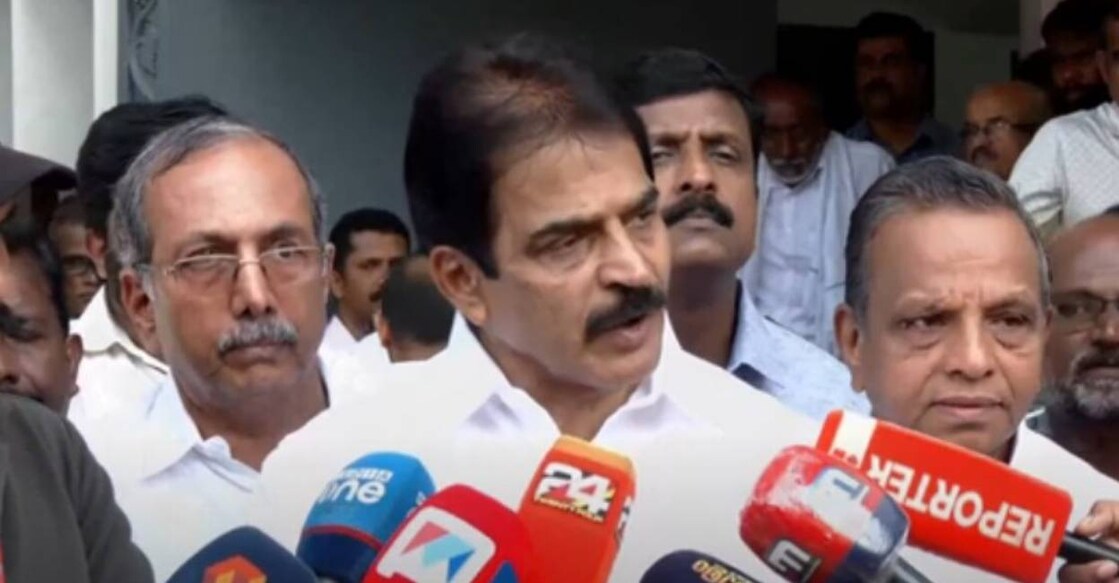 AICC general secretary KC Venugopal. Photo: Screengrab/Manorama News