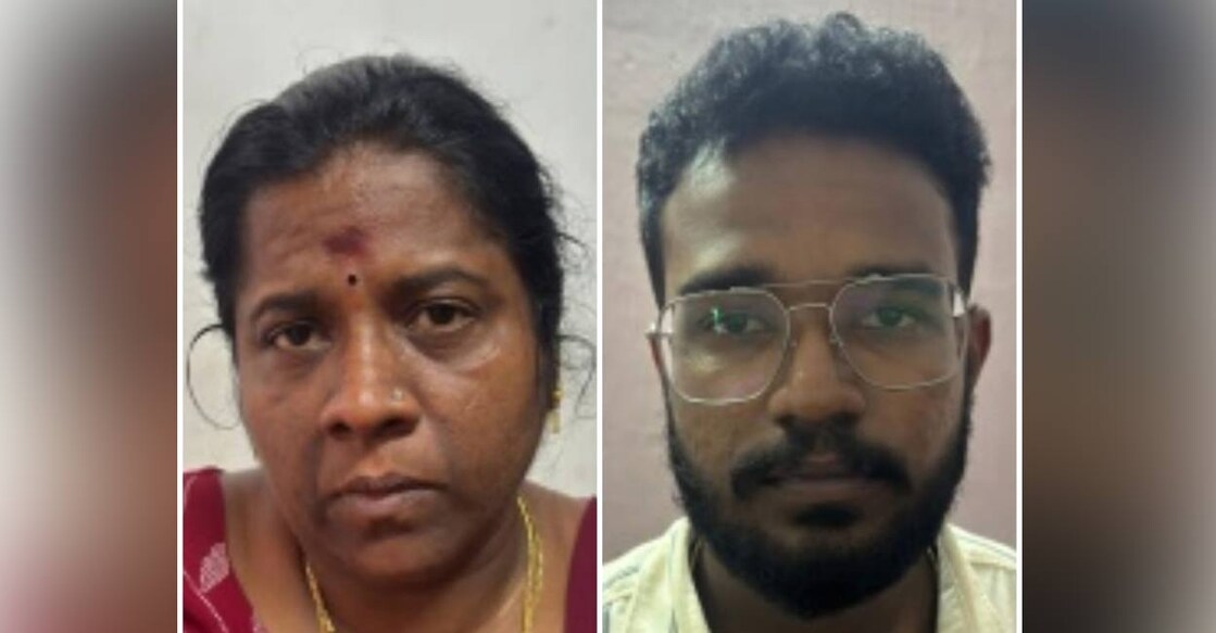 Sathya Mol and Sourav. Photos: Special Arrangement. 