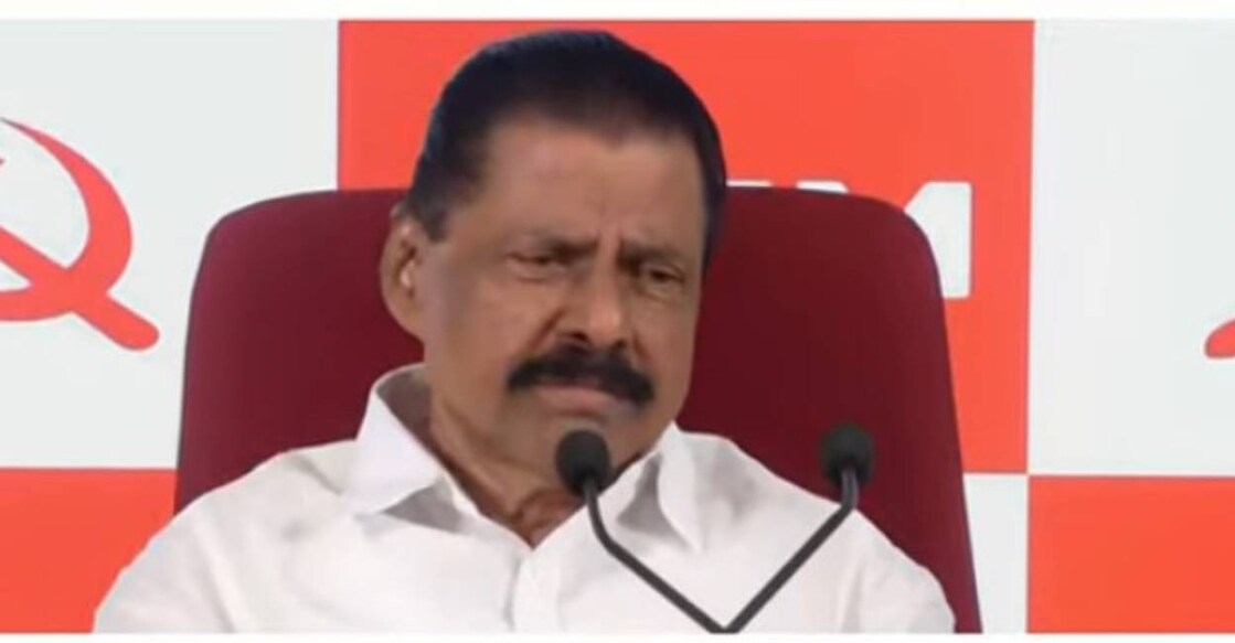 CPM state secretary MV Govindan. Photo: Manorama News