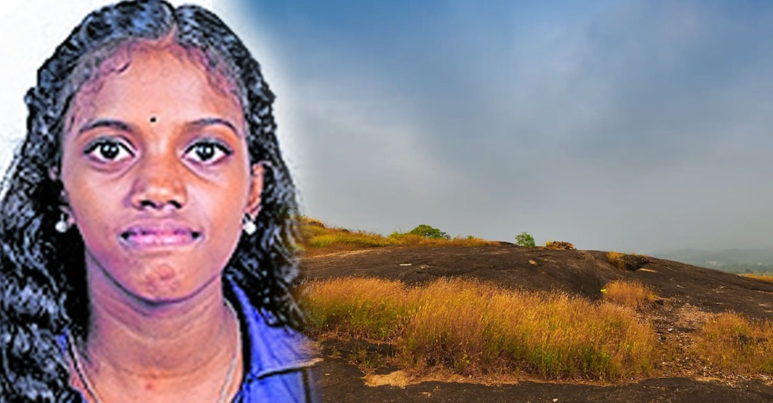 Meenu (Left), Maruthimala Hill (Right). Photo: Manorama/DTPC Kollam