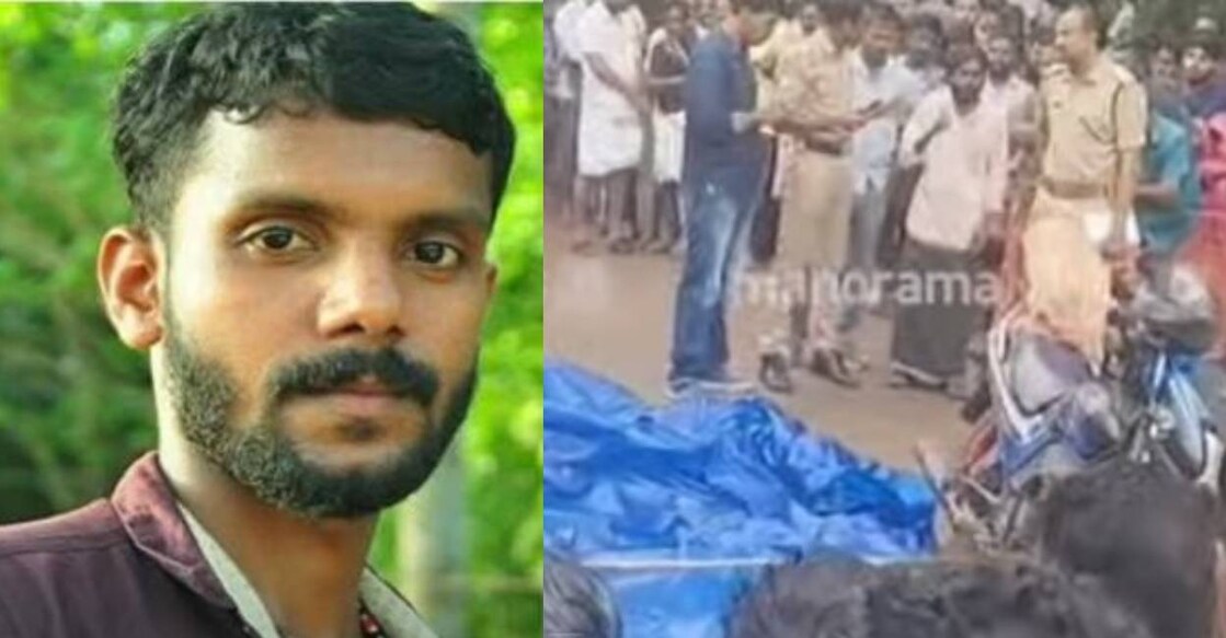 Praveen was murdered on Sunday while heading to work. Photo: Manorama News