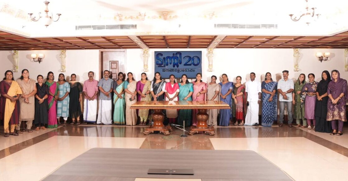 Twenty20 candidates for the local body polls. Photo: Special Arrangement. 