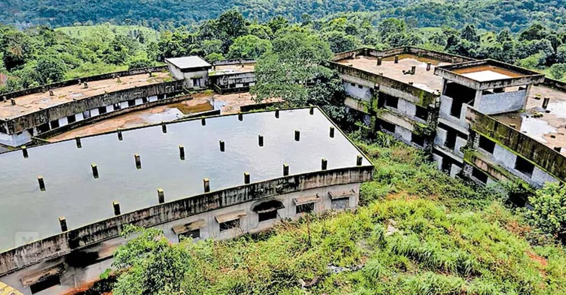 Building complex constructed for Govt Ashram School in Makkimala. Photo: Manorama