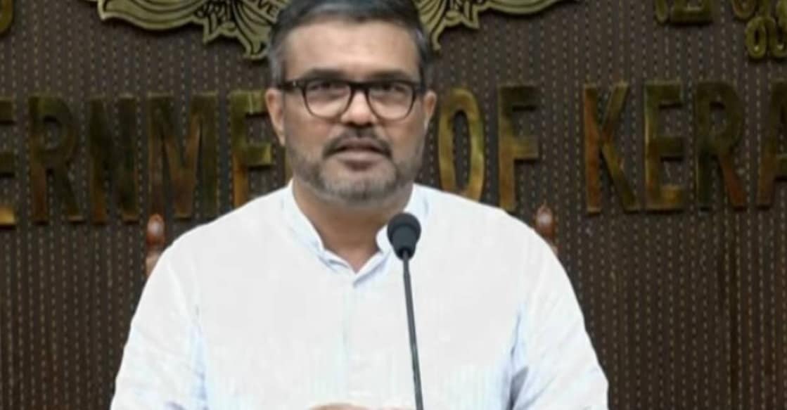 Minister MB Rajesh addresses media in Thiruvananthapuram. Photo: Manorama News