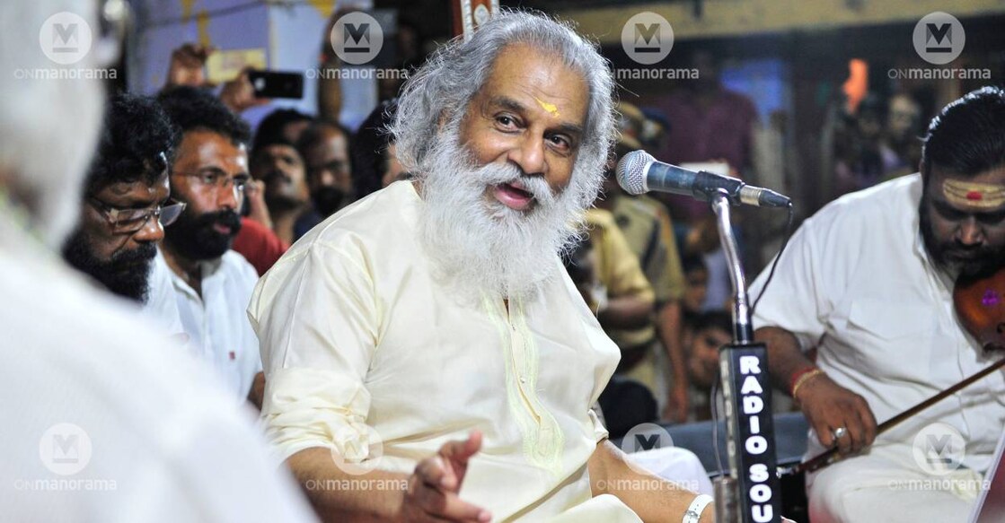 KJ Yesudas. File Photo: Manorama