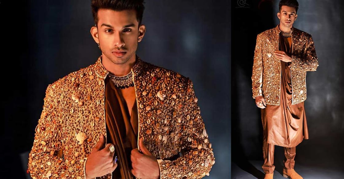 In the main round, held at Hotel Pestana, Anantha Krishna appeared in a Vishal Dhawani design. Photo: Special arrangement