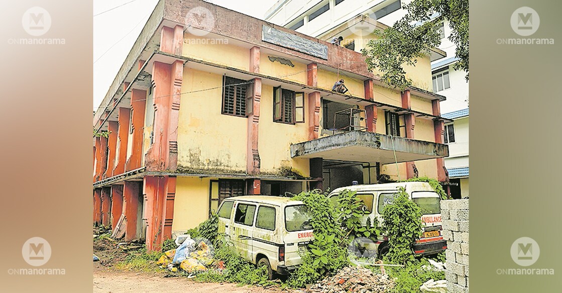 The Pain and Palliative Care Department building, to which the public health laboratory is being shifted. Photo: Manorama