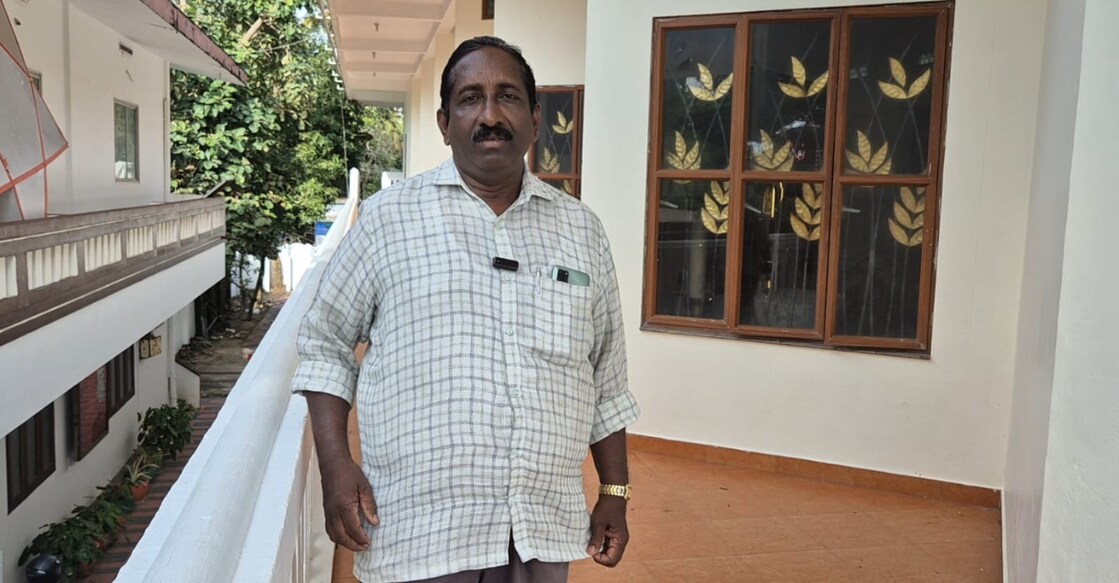 Convenor of the Munambam Land Protection Council Joseph Benny. Photo: Special Arrangement
