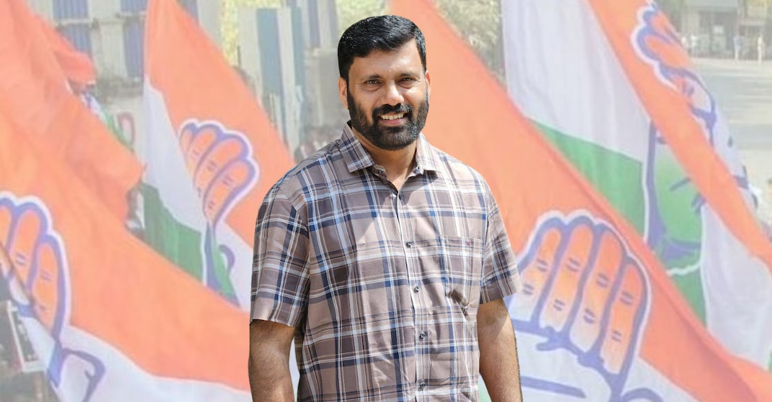 KPCC member and former state vice-president of the Youth Congress Rijil Chandran Makkutty. Photo: Special Arrangement