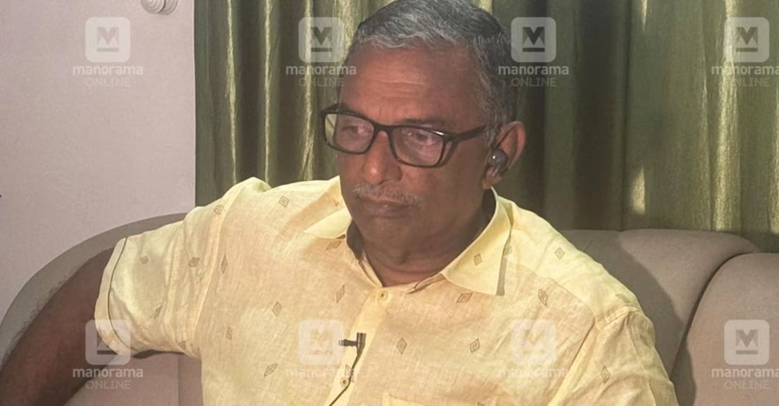 A Padmakumar, former president of Travancore Devaswom Board . Photo: Manorama Archives