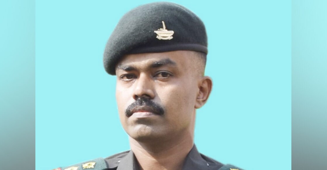 Subedar Sajeesh (48). Photo: Special Arrangement