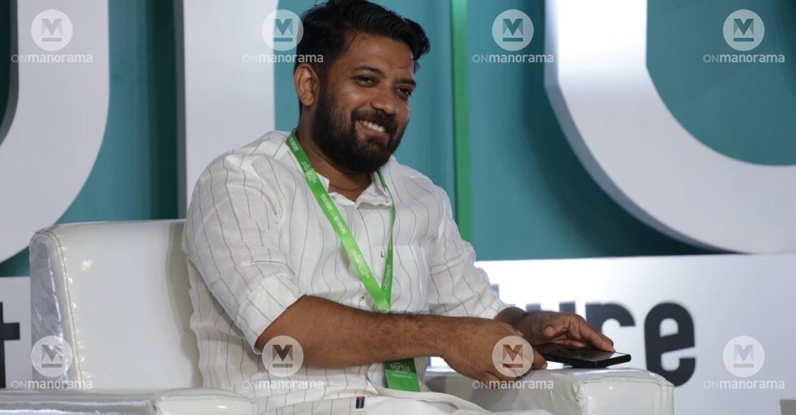 Shafi Parambil at  Manorama Hortus. Photo: Onmanorama