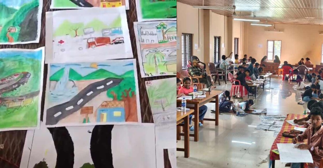 wayanad-drawing-competition-roads - 1