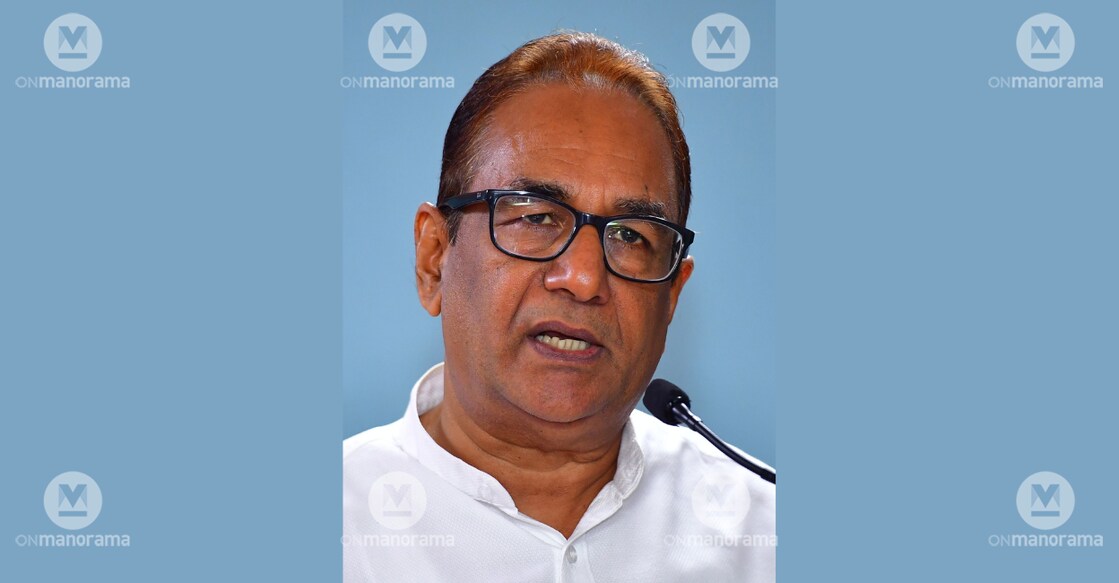 State Election Commissioner A Shajahan. Photo: Manorama Archive