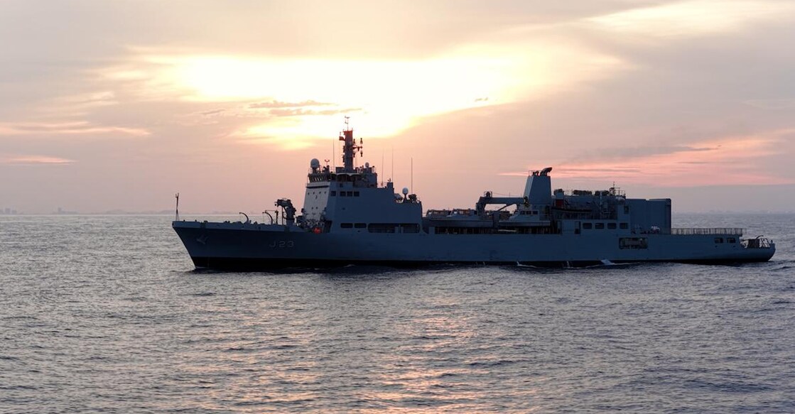 INS Ikshak. Photo: Special arrangement