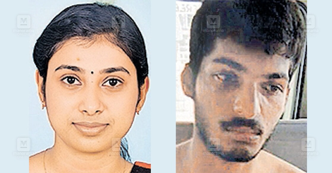 Kavitha, Ajin Reji Mathew. Photo: Manorama