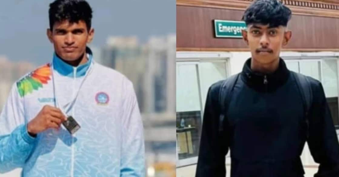 Ananthu Ajith and Vishnu Raghunath who were killed in the accident in Bhopal. Photo: Special Arrangement