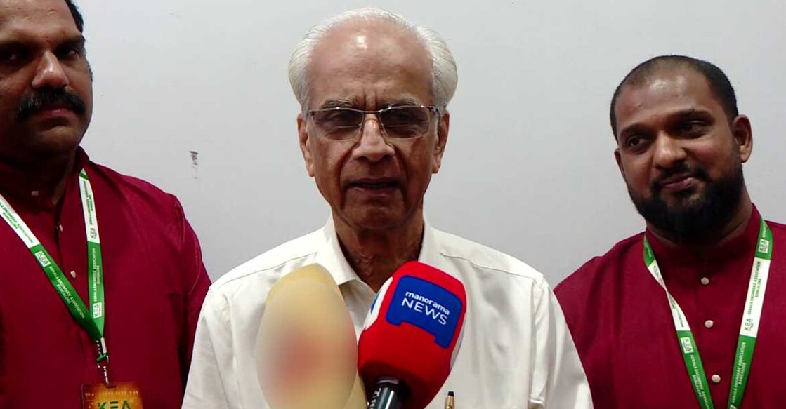 K Jayakumar. Photo: Manorama News