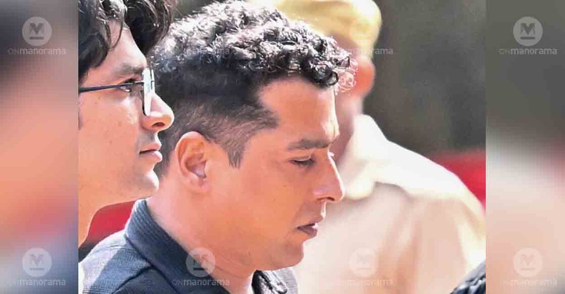 Pulsar Suni at Ernakulam Principal Sessions Court. Photo: Manorama