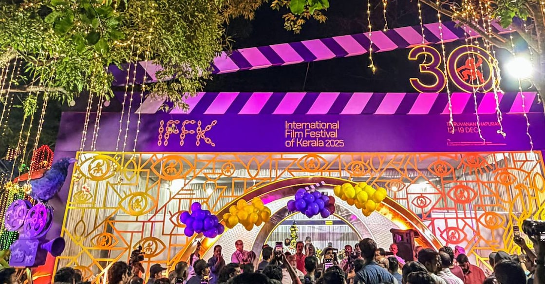 A view from the venue of International Film Festival of Kerala in Thiruvananthapuram. Photo: PTI