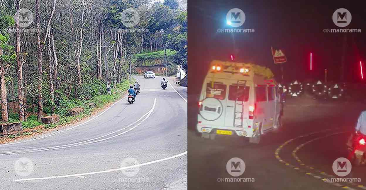 Red Alert Lights Installed at Kannimala's Dangerous Turns...