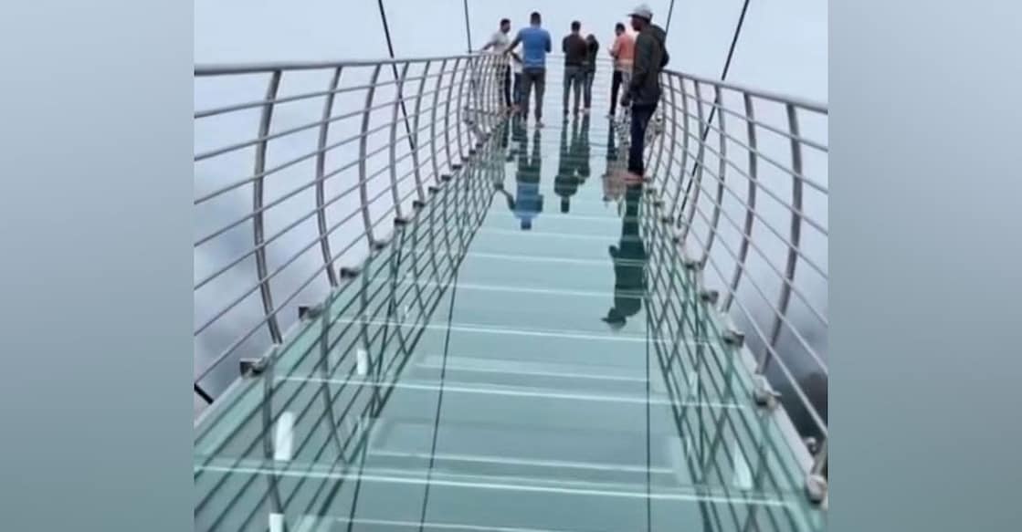 Munnar glass bridge. Photo: Special Arrangement