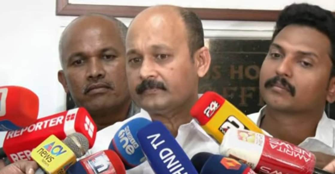 Ernakulam DCC president Mohammad Shiyas. Photo: Manorama News