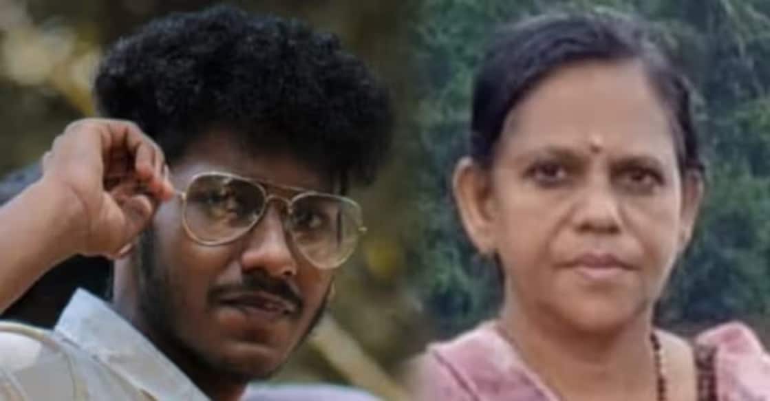 Kishan E (22), his grandmother, Reji (58). Photo: Manorama