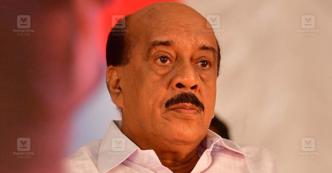 Former Kaduthuruthy MLA PM. Photo: Manorama