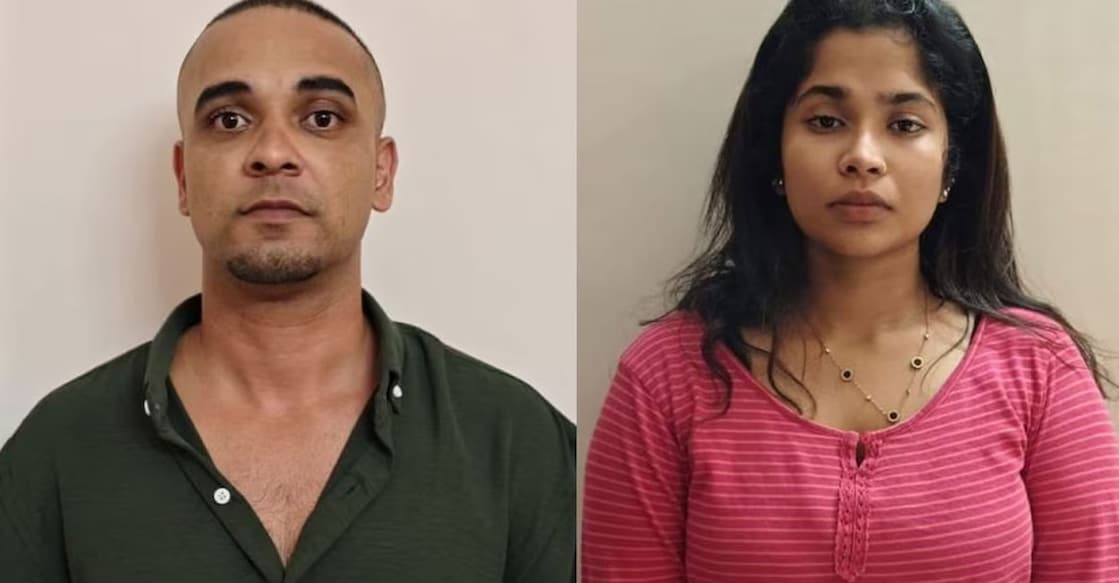 Unaise EK (34) and Kalyani PS (22). Photo: Manorama Online 