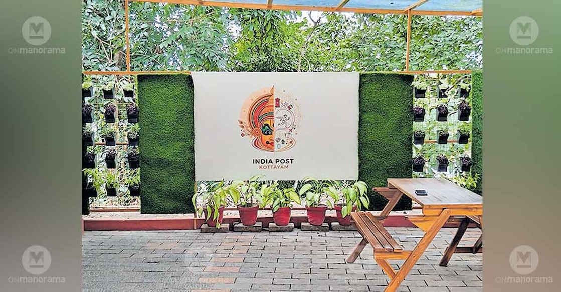 The Gen Z Post Office set up at CMS College, Kottayam. Photo: Special arrangement