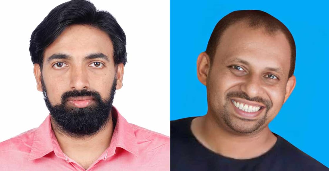 Dr Sudheesh V (L) and Dr G D Martin will represent India at the prestigious One Ocean Science Congress in Nice, France. Photo: Special arrangement