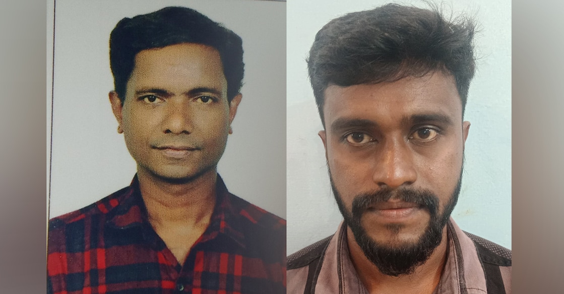 kasaragod-murder The deceased Satheesan T alias Biju (L) and the accused Chidanandan (R). Photo: Special arrangement
