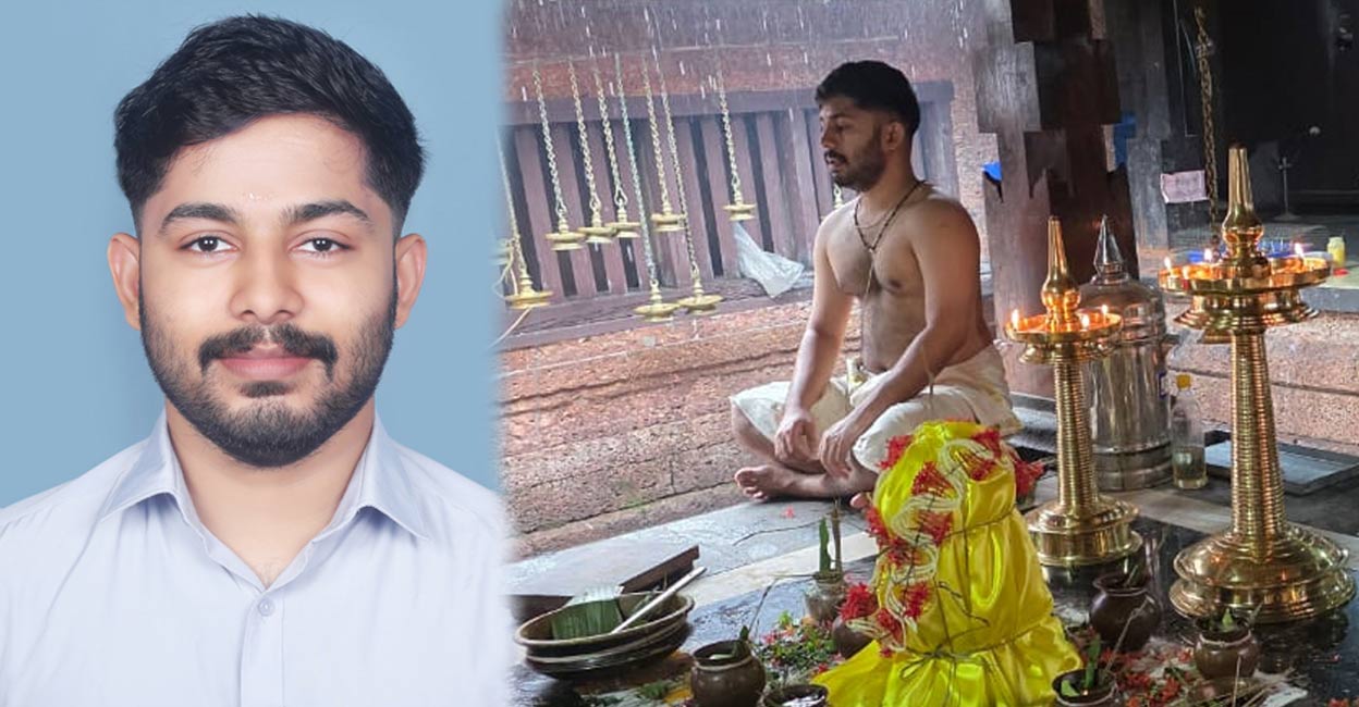 While his batchmates at Gurukula opted for priesthood, Govind, who is well-versed in Vedic studies, had different ideas. Photos: Special arrangement. 