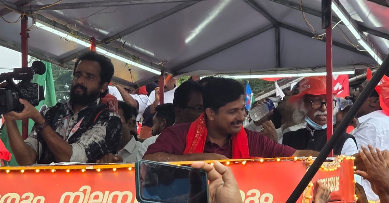 m-sswaraj LDF candidate M Swaraj. Photo: Manorama